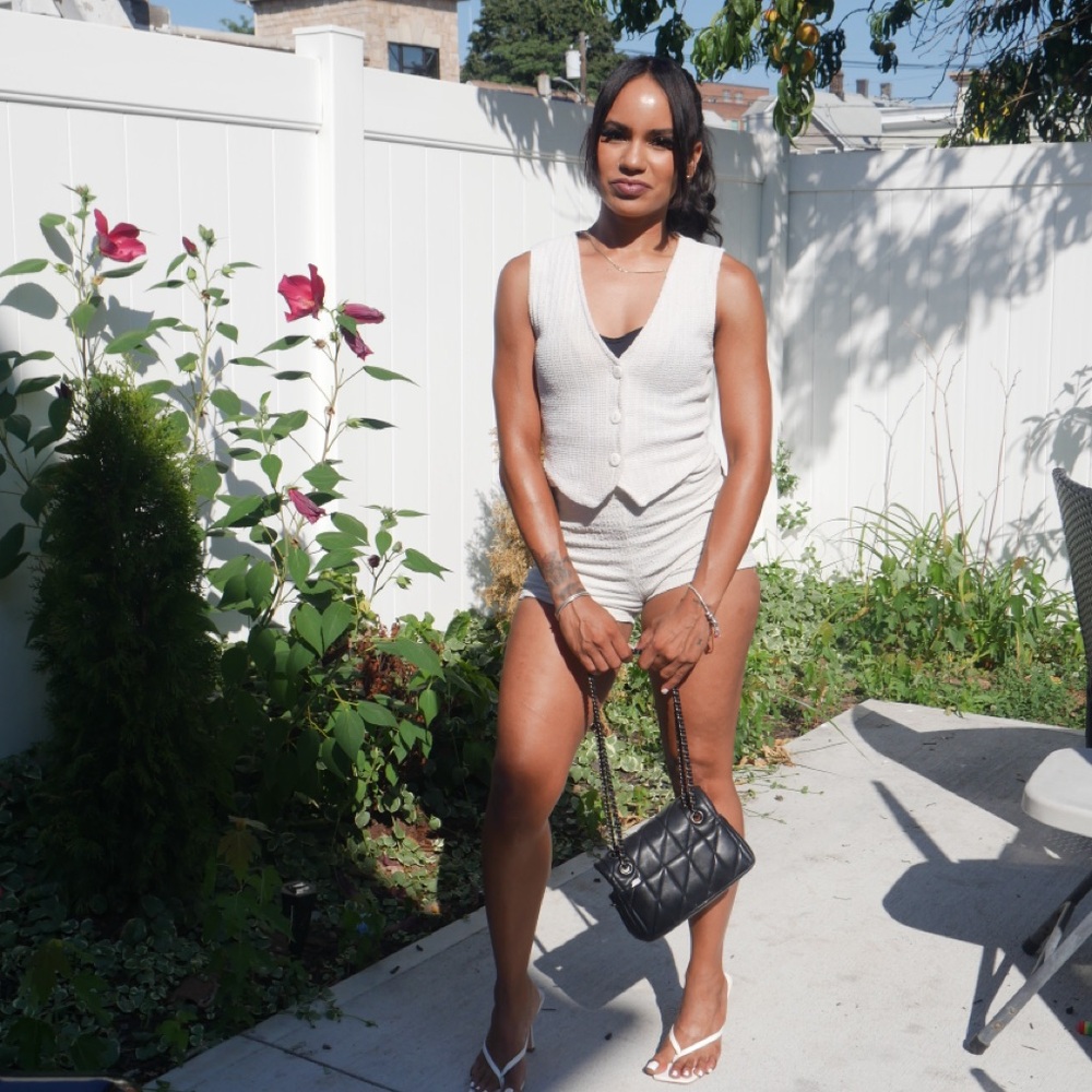 White Sleeveless Vest